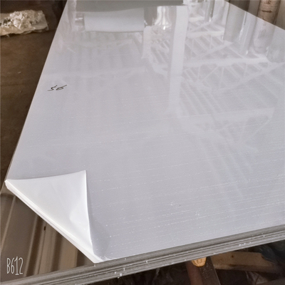 8K καθρέφτης Φινίρισμα 304 χαλύβδινο φύλλο από ανοξείδωτο χάλυβα πλάτος 48 &quot; πλάτος 30 Ksi Δυνατότητα απόδοσης