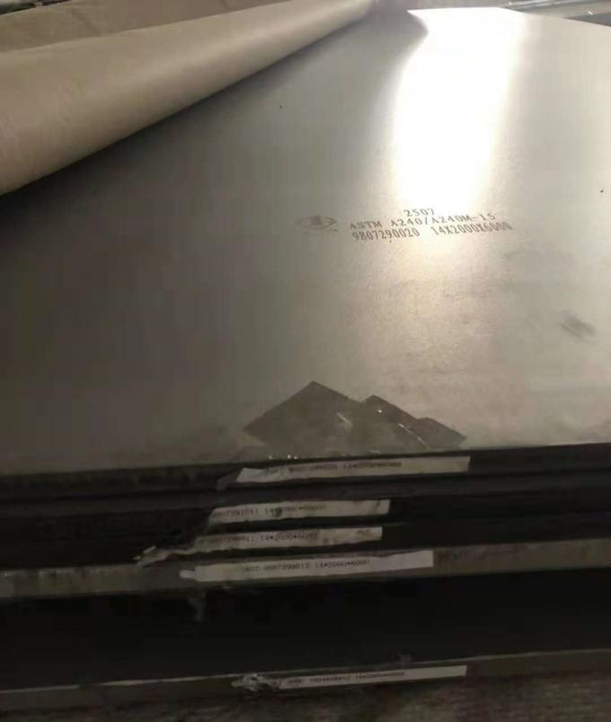 Έξοχο διπλό πιάτο 2507/1,4410/S32750 ανοξείδωτου πάχος 1,4410 1,2 - 25mm διπλό πιάτο