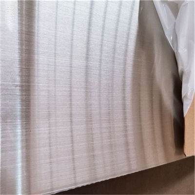 ποιότητα  NO.4 304 2mm Brushed Stainless Steel Sheet 20 Gauge 0.036 12 X 5 εργοστάσιο